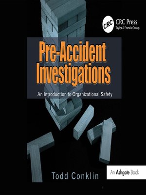 cover image of Pre-Accident Investigations